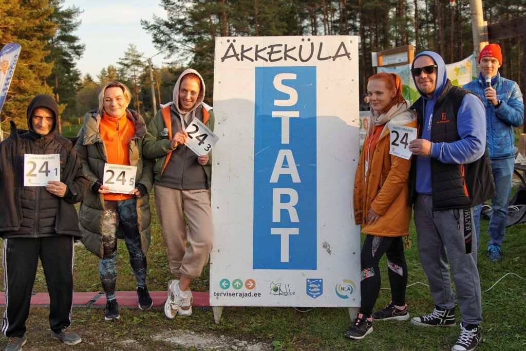 Narva Firmajooks 2021 grupipilt jooksu START punktis