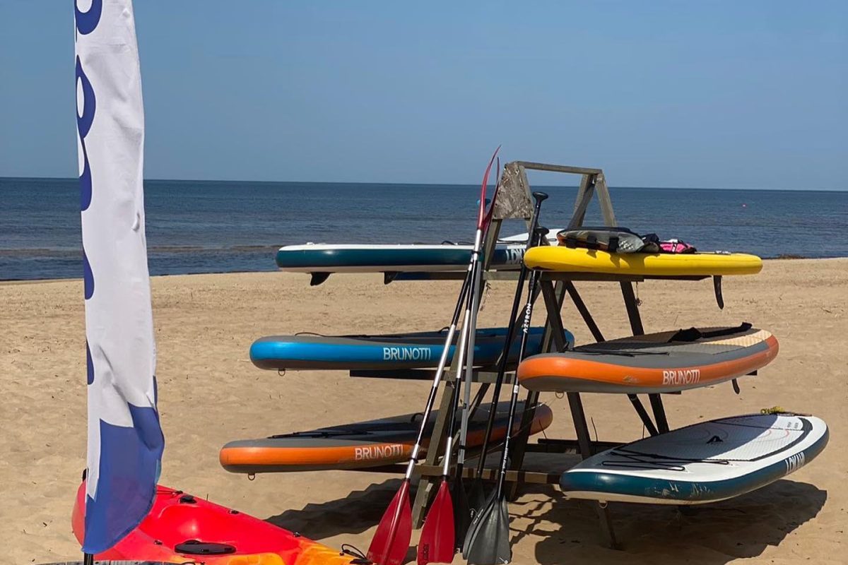 Narva-Jõesuu Surfiklubi SUP'id ja kajak