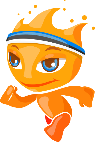 Motus Spordiklubi MTÜ jooksja logost.